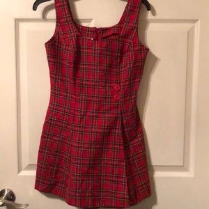 Vintage romper w/skort bottom